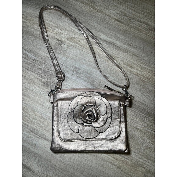 Rose adjustable crossbody/shoulder‎ bag - Picture 1 of 9